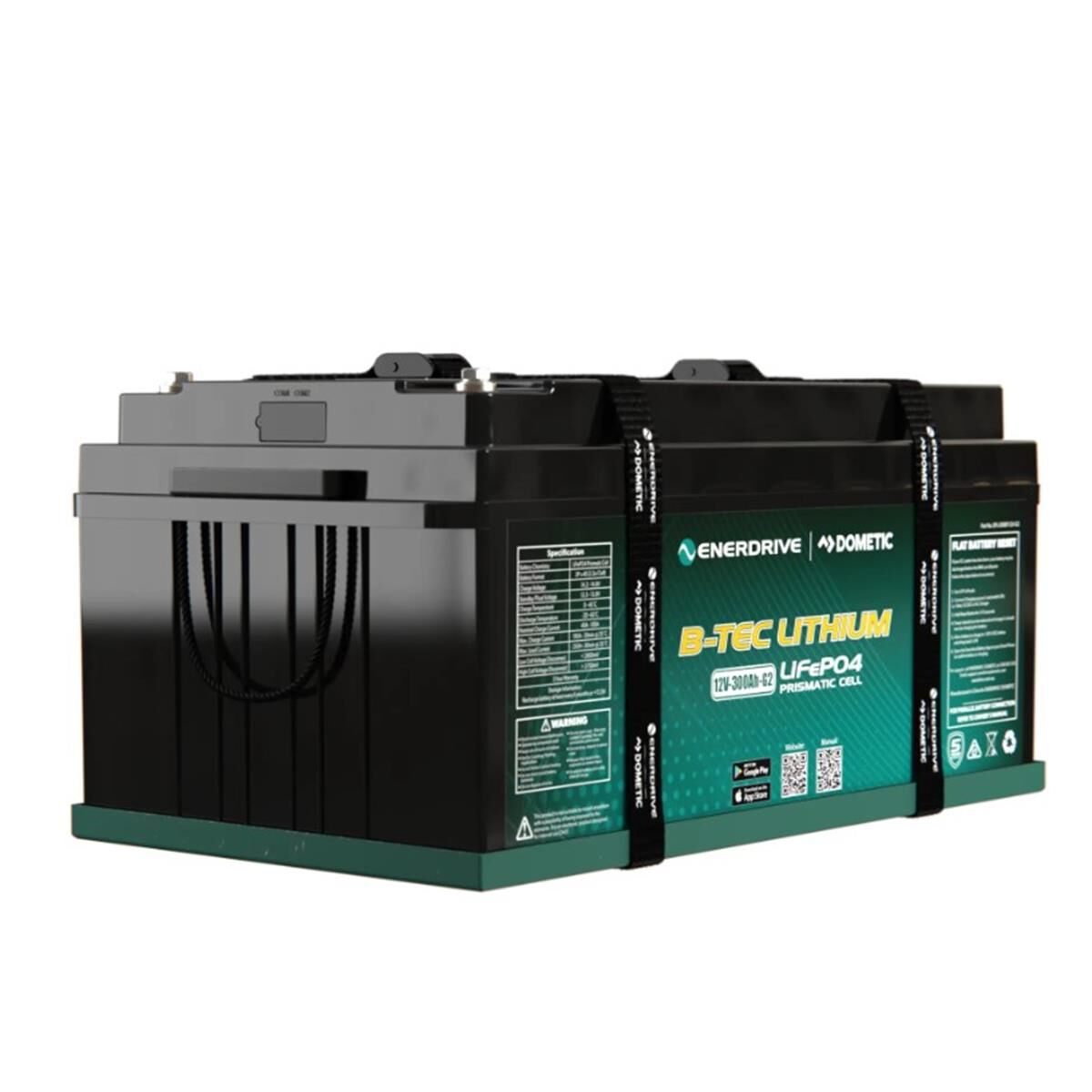 B-TEC 12V 100AH LITHIUM BATTERY, , scaau_hi-res