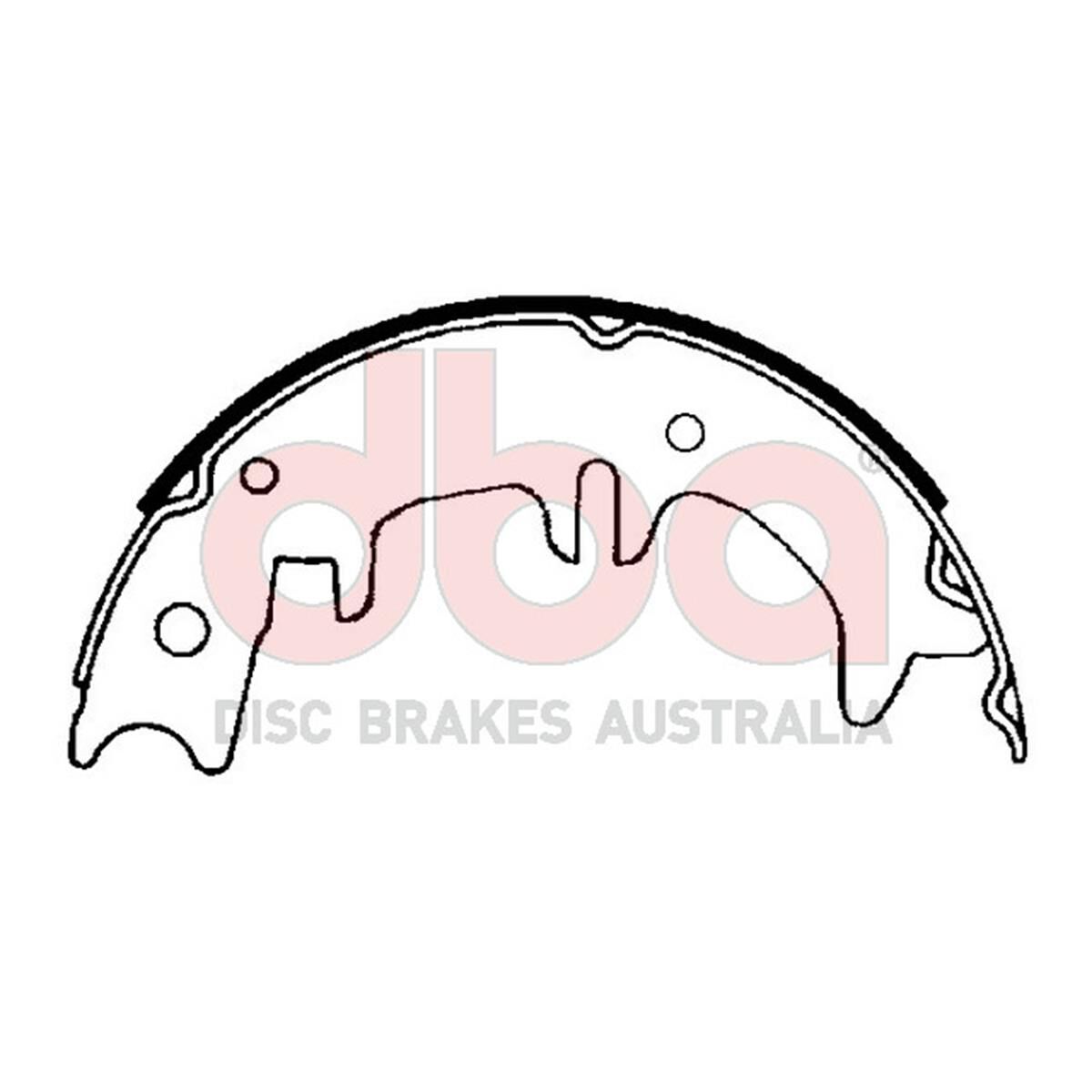 STREET SERIES BRAKE SHOES [HOLDEN / TOYOTA PARKING BRAKE 170MM], , scaau_hi-res