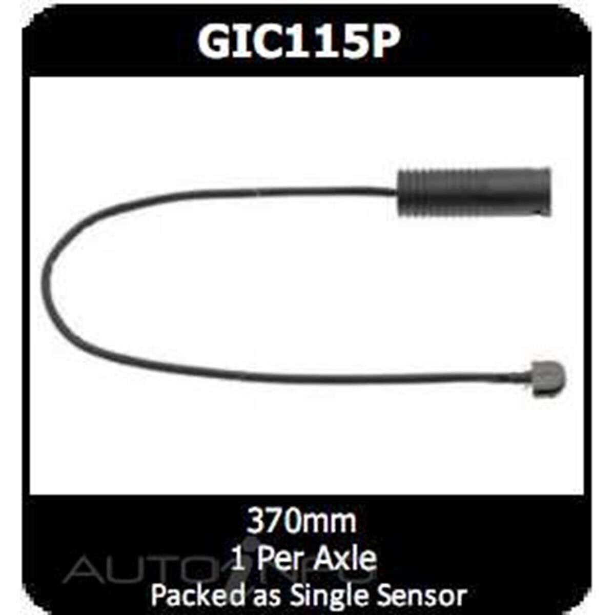 DISC PAD WEAR SENSOR SINGLE, , scaau_hi-res