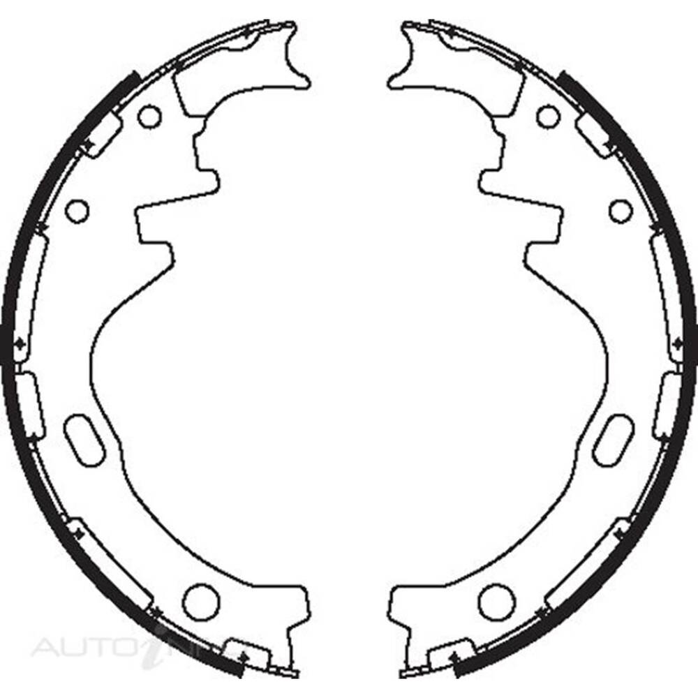 Bendix Brake Shoes BS1612 Supercheap Auto