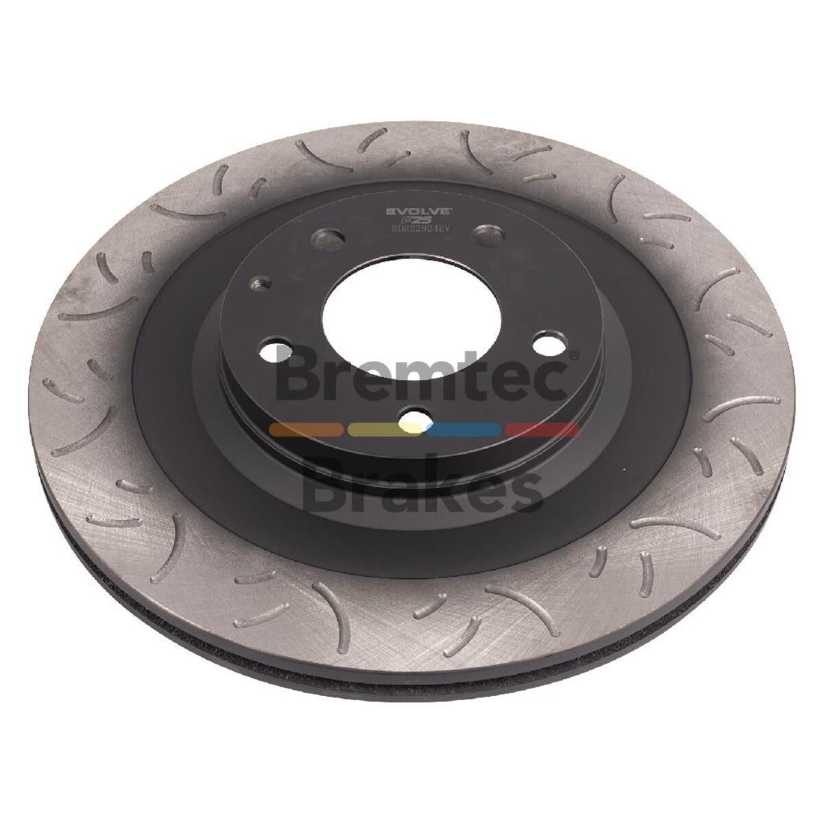 Bremtec EVOLVE FS2 Performance+ Brake Rotor - Single Rear, BDR22924EV ...