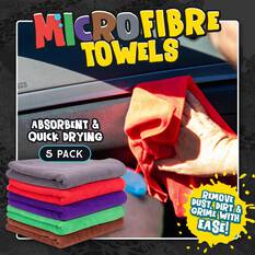 5PC MICROFIBRE TOWEL PACK, , scaau_hi-res