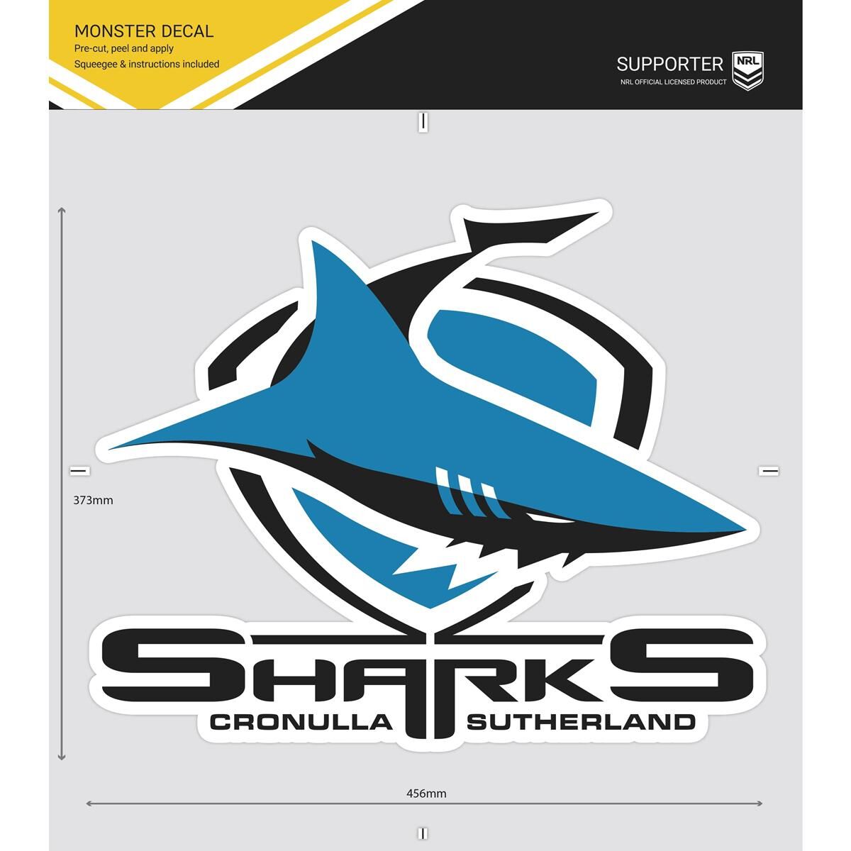 SHARKS ITAG MONSTER DECAL, , scaau_hi-res