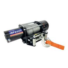 Sunrise Electric Winch 5000lbs (2268kg) 12V 136:1 Gear Ratio 12m Cable, , scaau_hi-res