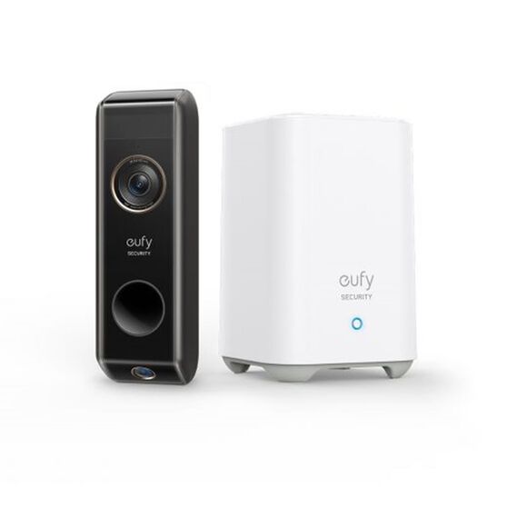EUFY VIDEO DUAL CAM 2K DOORBELL (BATTERY) WITH HOMEBASE 2, , scaau_hi-res
