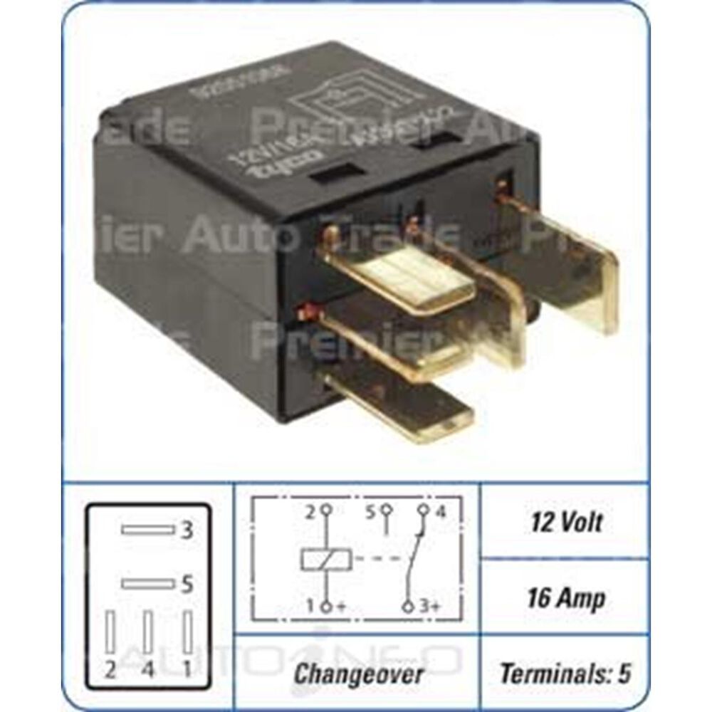 PAT Fuel Pump Relay REL036 Supercheap Auto