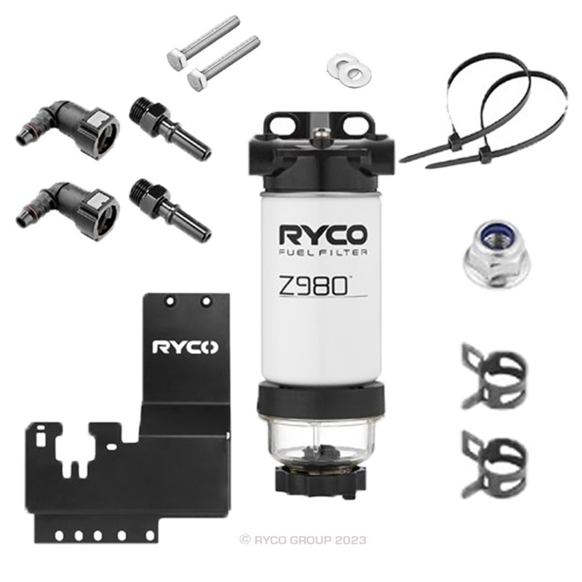 RYCO 4X4 UPGRADE FUEL WATER SEPARATOR KIT, , scaau_hi-res