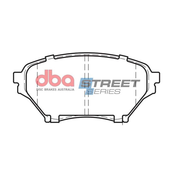 DBA SS STREET SERIES BRAKE PADS [ Mazda MX-5 1.8L 2001-2003 F ], , scaau_hi-res