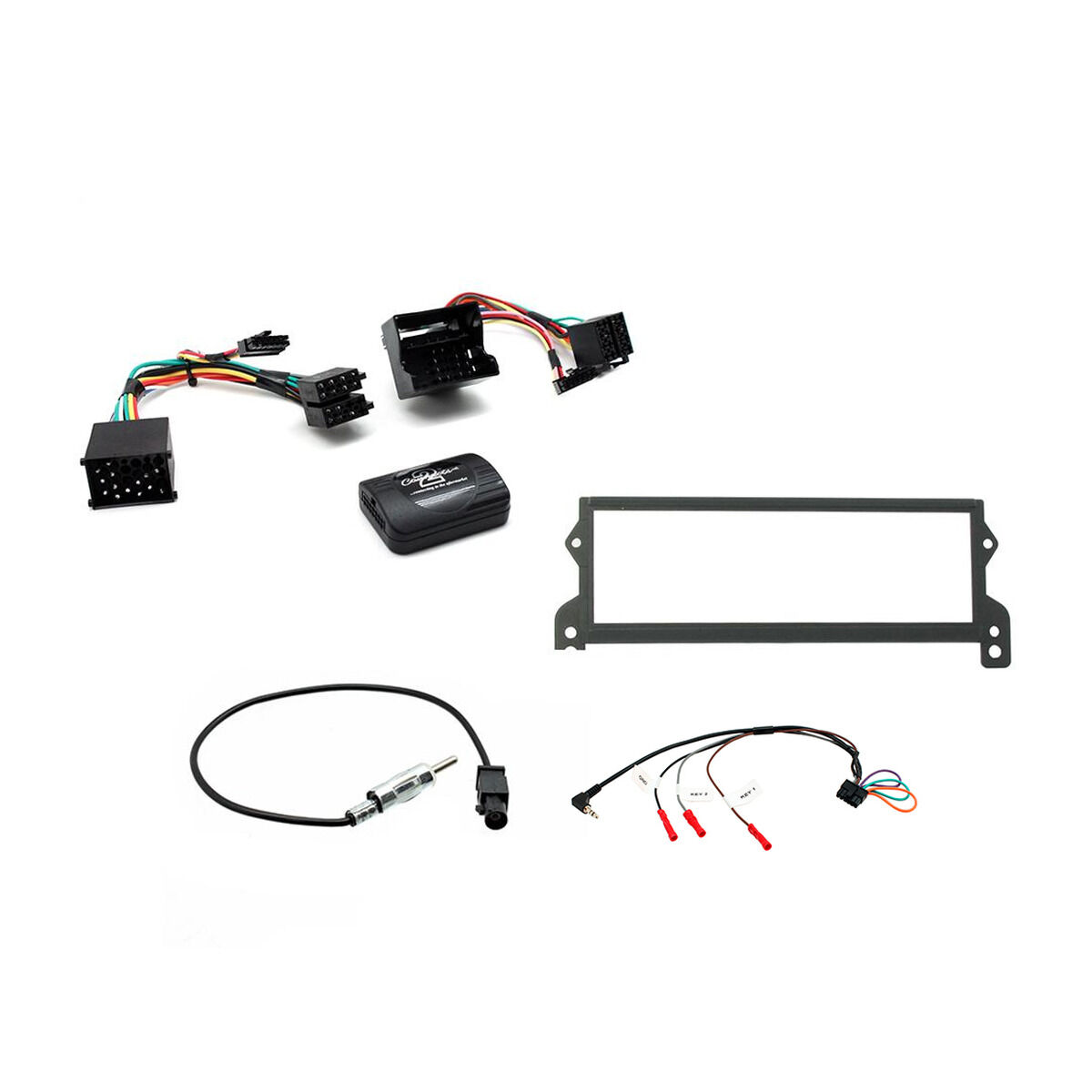 INSTALL KIT TO SUIT MINI COOPER R50-R53; COOPER CONVERTIBLE R50-R53 (BLACK), , scaau_hi-res