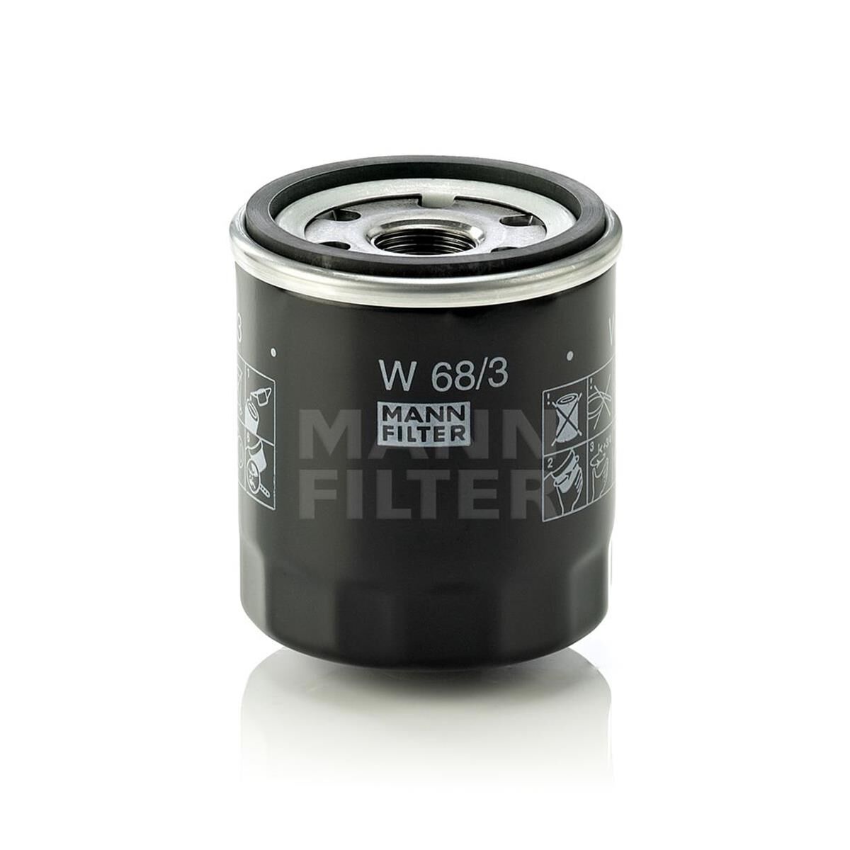 MANN Oil Filter W 68/3 Supercheap Auto