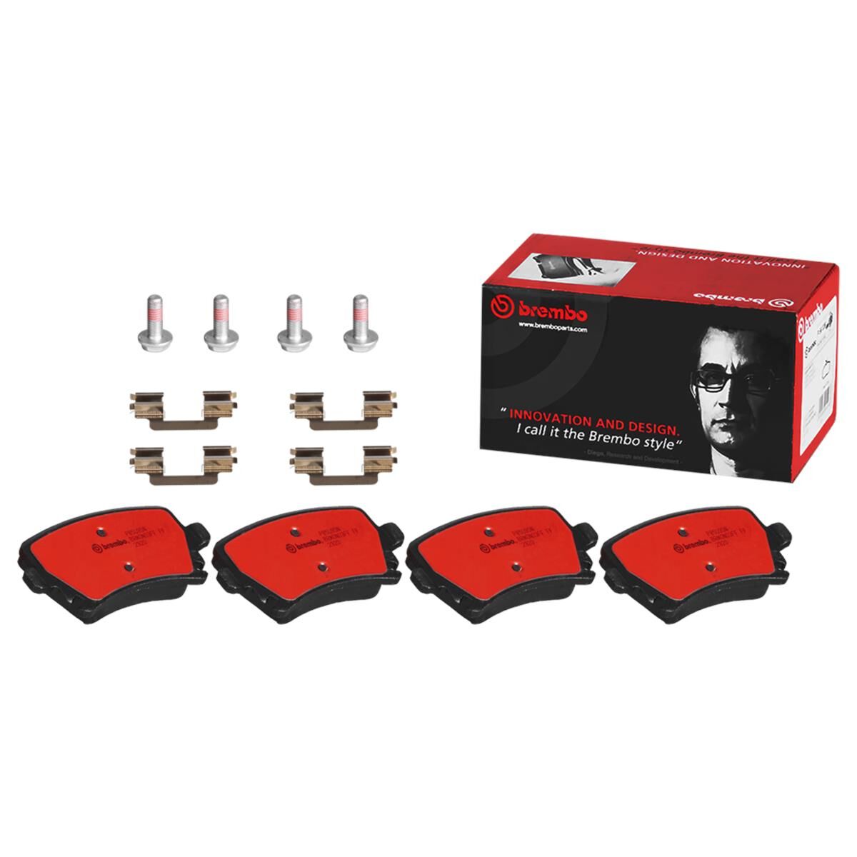 BREMBO DISC PAD SET NAO CERAMIC, , scaau_hi-res