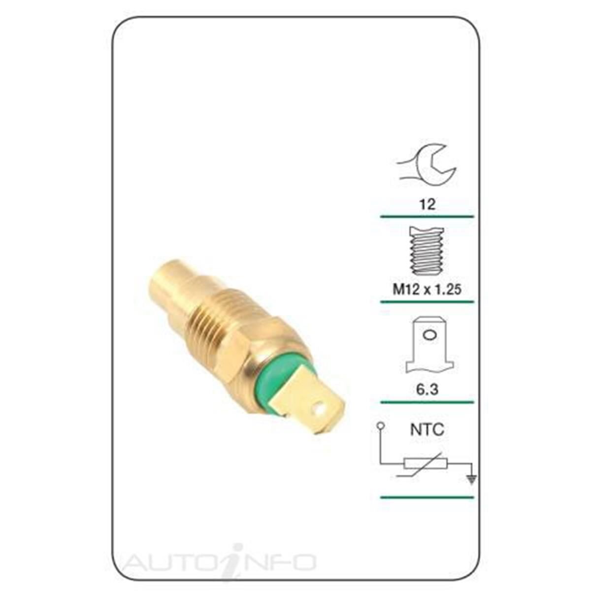 TRIDON WATER TEMPERATURE SENDER (GAUGE), , scaau_hi-res