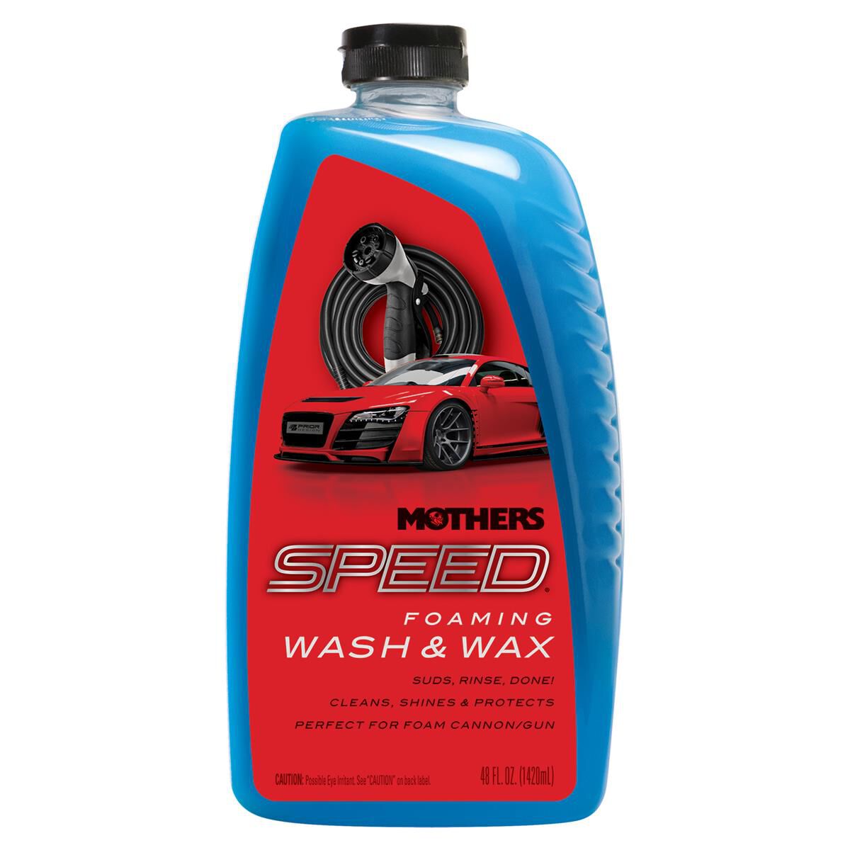MOTHERS SPEED FOAMING WASH & WAX 1.4L (CS4), , scaau_hi-res