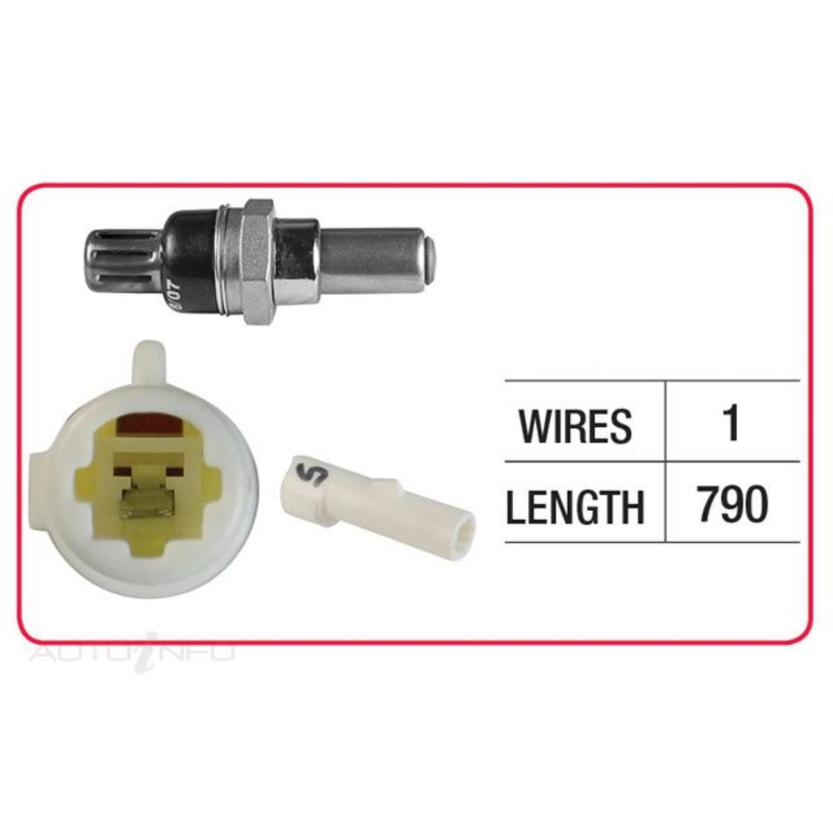 OX SENSOR - MITSUBISHI ONE WIRE, , scaau_hi-res