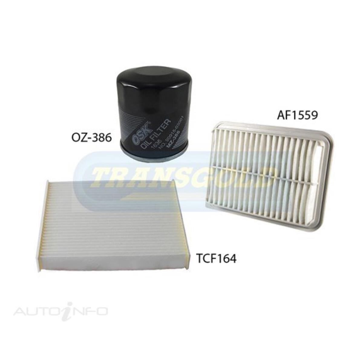 Toyota Corolla NZE Air Filter Service Kit, , scaau_hi-res