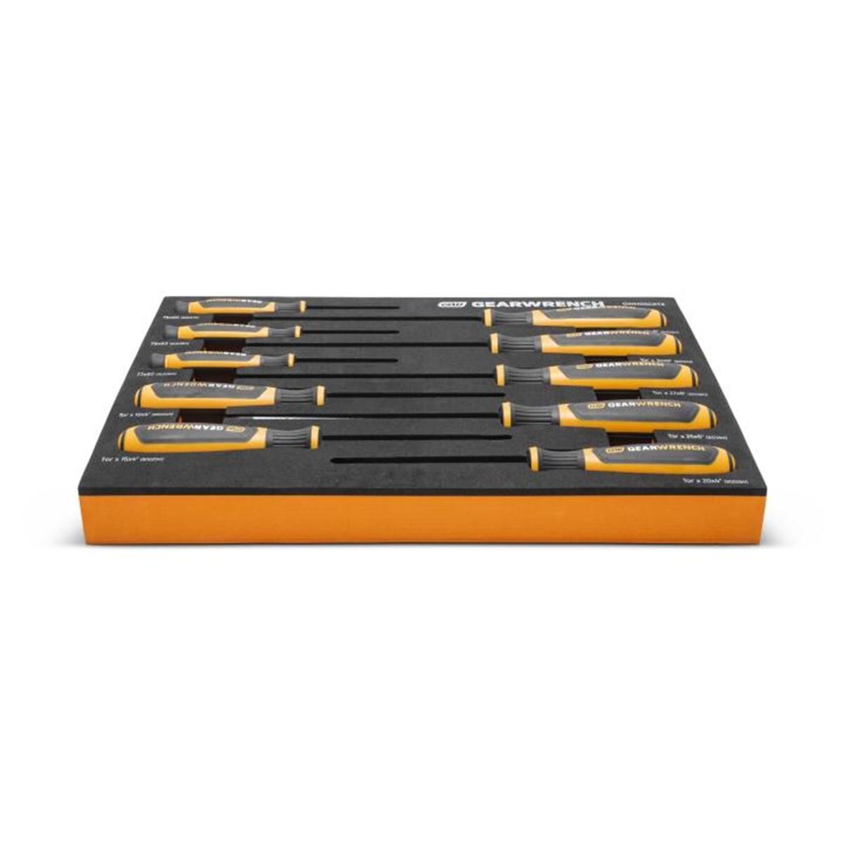 10 PIECE TORX&reg; DUAL MATERIAL SCREWDRIVER SET IN FOAM STORAGE TRAY, , scaau_hi-res