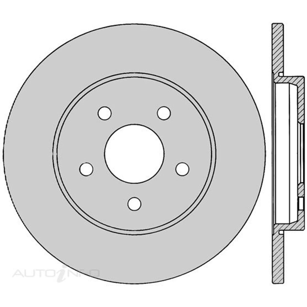 IBS Brake Rotor - Single, BR15341 | Supercheap Auto