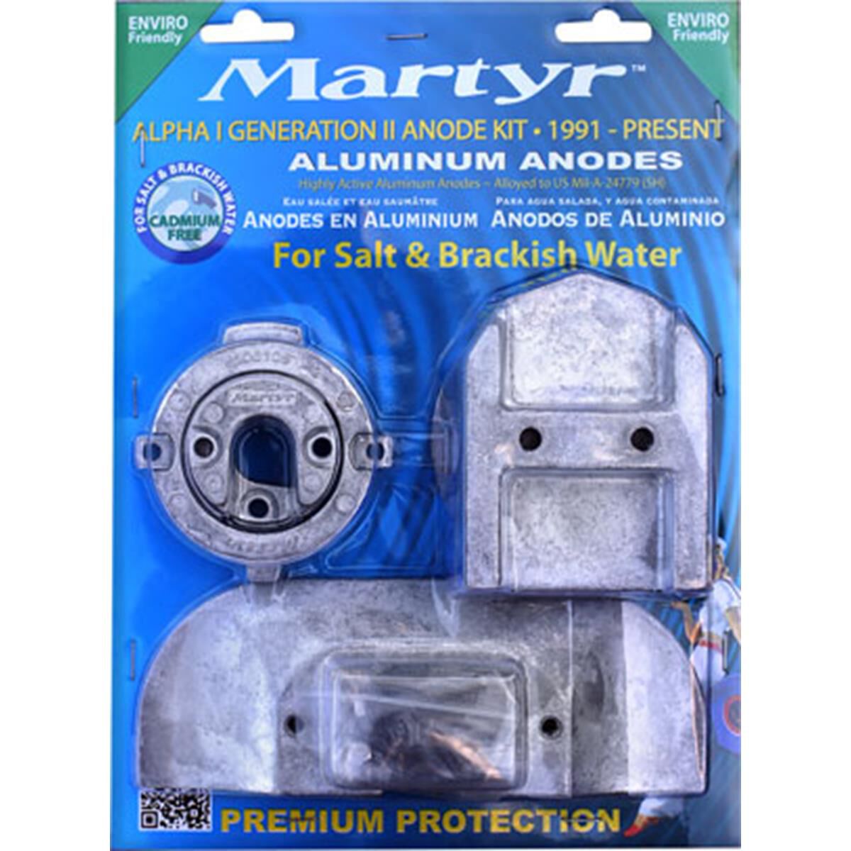 Mercruiser Alpha 1 Gen II Anode Kit (1991 - Present) - Martyr, , scaau_hi-res