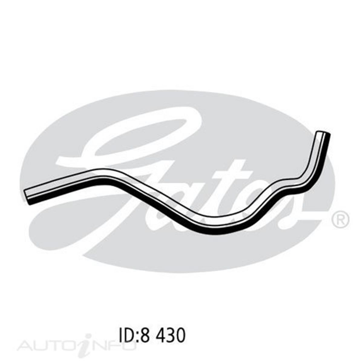 02-1497 GATES HEATER HOSE, , scaau_hi-res
