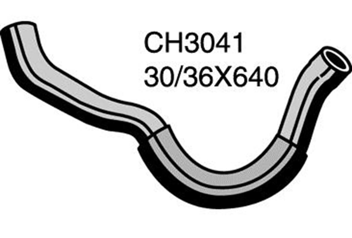 Radiator Upper Hose  - JEEP CHEROKEE XJ - 4.0L I6  PETROL - Manual & Auto, , scaau_hi-res