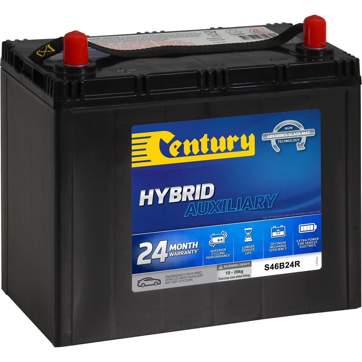 S46B24R CENTURY HYBRID AUXILIARY BATTERY, , scaau_hi-res