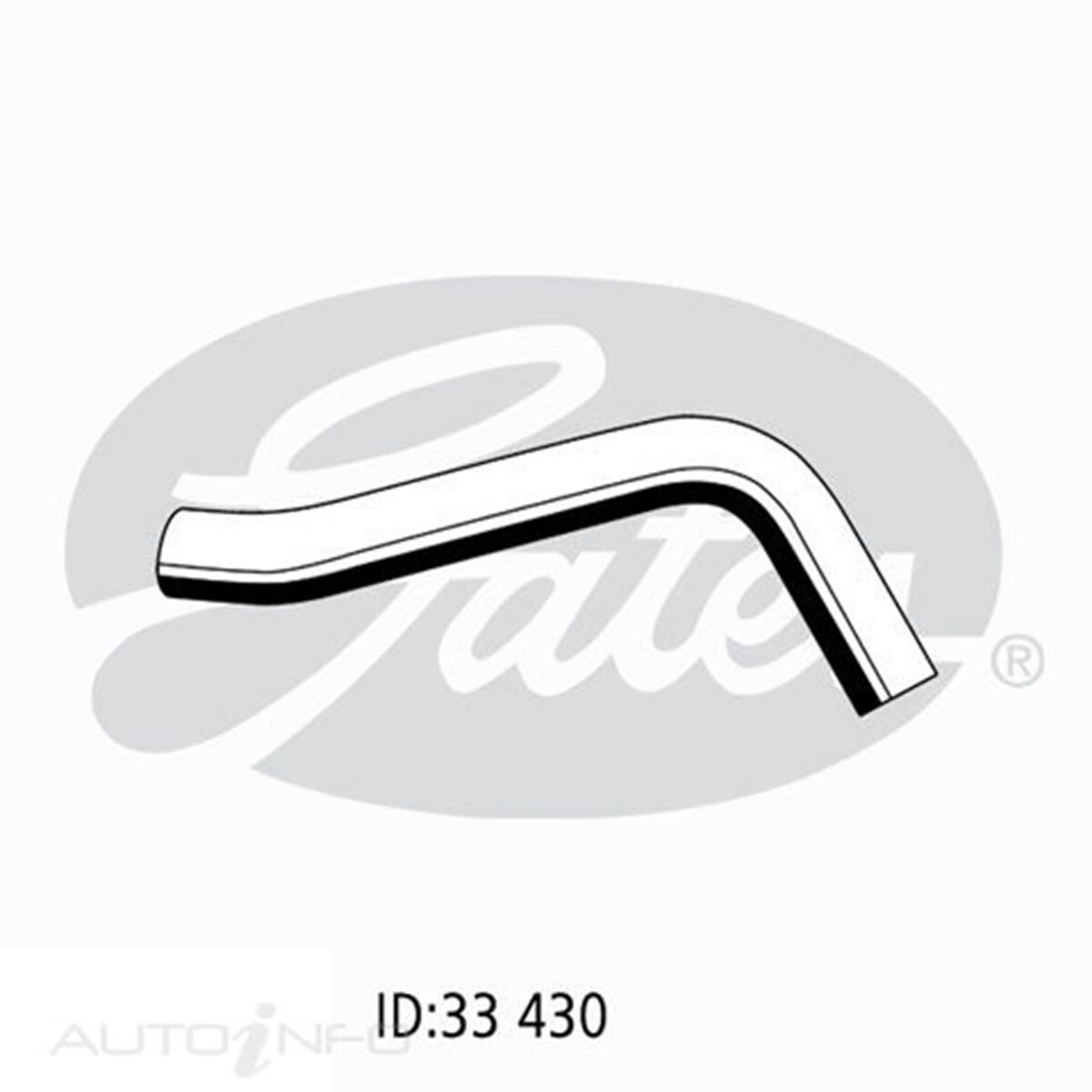 05-1980 GATES RADIATOR HOSE, , scaau_hi-res