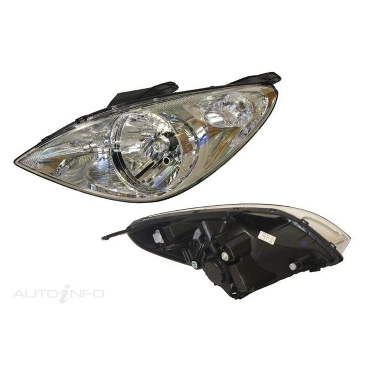HYUNDAI I20  PB  07/2010 ~ 01/2012  HEADLIGHT  LEFT HAND SIDE  MANUAL ADJUSTER, , scaau_hi-res