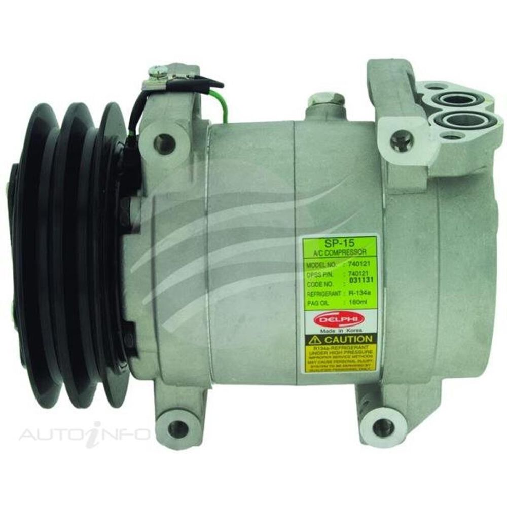 Delphi A/C Compressor SP15 24V 2A 132mm Delphi SP15 CM7421