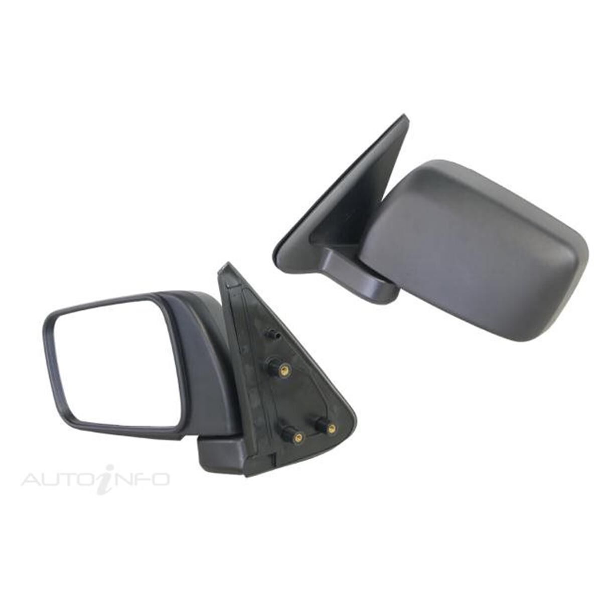 NISSAN PATROL  GU  12/1997 ~ 05/2015  MANUAL DOOR MIRROR  LEFT HAND SIDE, , scaau_hi-res