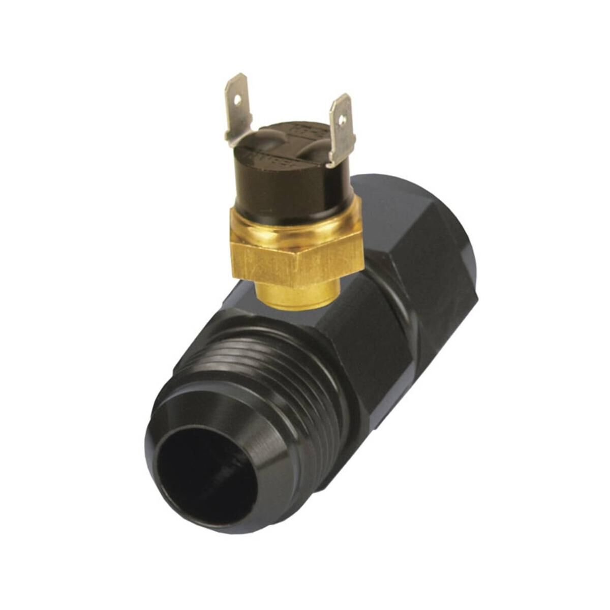 In-Line Fan Control Thermostat Premium 180 Degree -10AN x -10AN, , scaau_hi-res