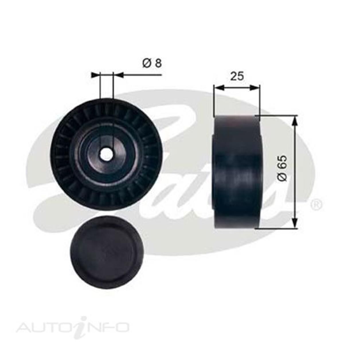 36405 DRIVEALIGN IDLER PULLEY, , scaau_hi-res