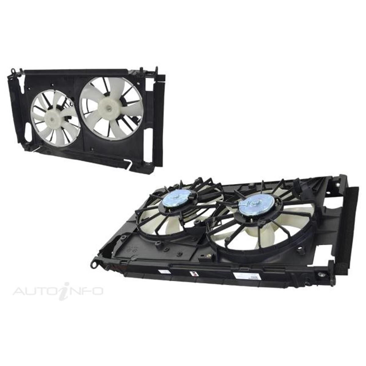 TOYOTA RAV4  ACA30  01/2006 ~ 07/2008  DUAL RADIATOR FAN  2.4 LITRE INLINE 4 PETROL- (2AZFE), , scaau_hi-res