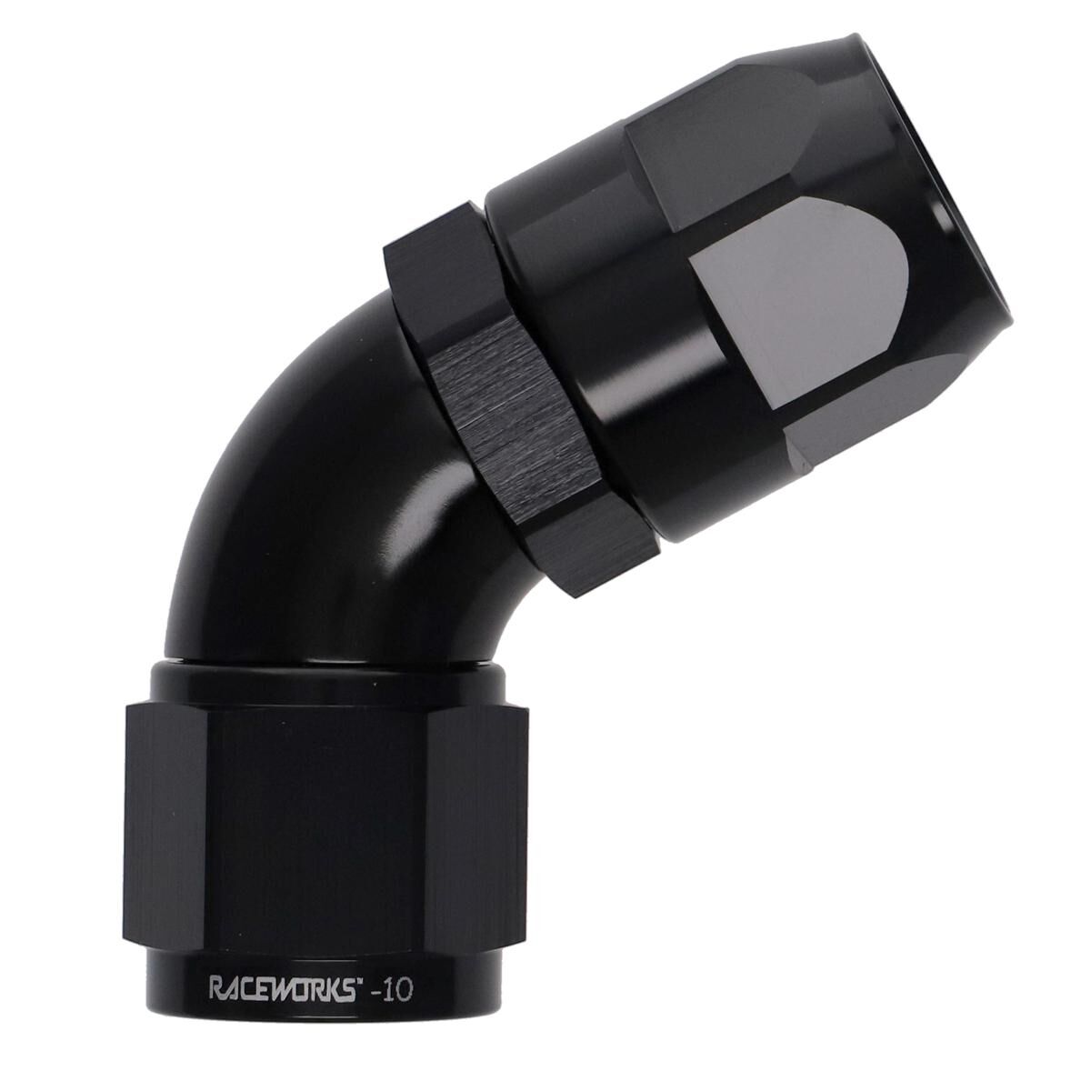 TEFLON HOSE FITTING AN-10 60 DEG, , scaau_hi-res
