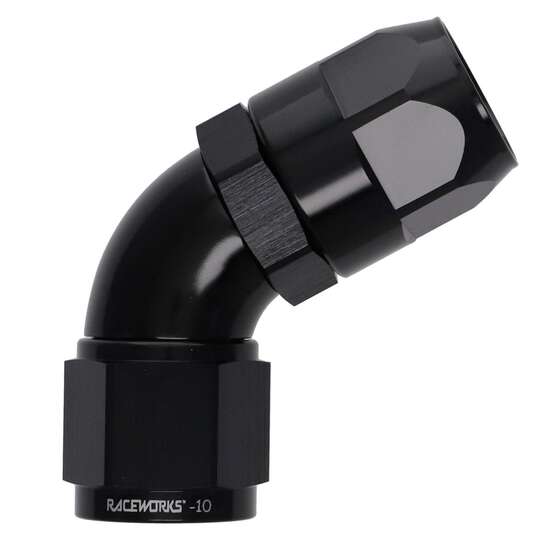 TEFLON HOSE FITTING AN-10 60 DEG, , scaau_hi-res