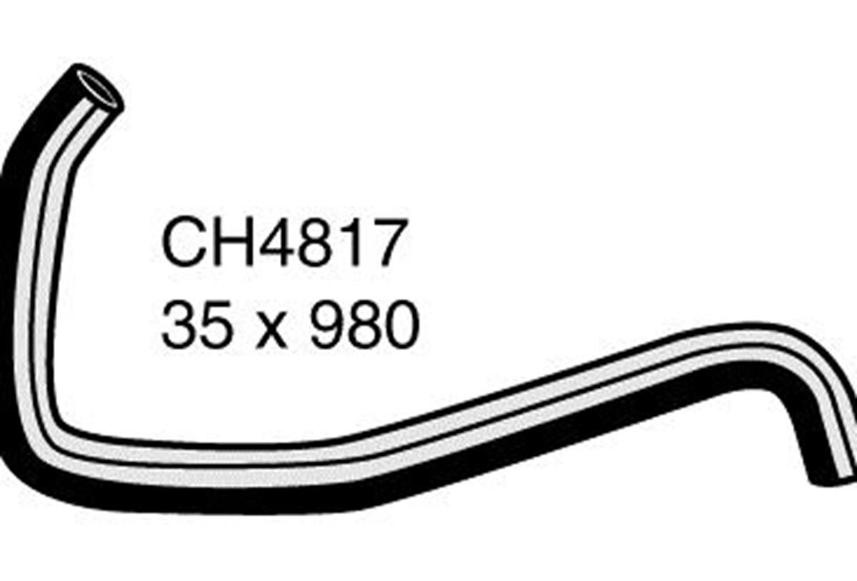 Radiator Upper Hose  - HYUNDAI SONATA NF - 2.4L I4  PETROL - Manual & Auto, , scaau_hi-res