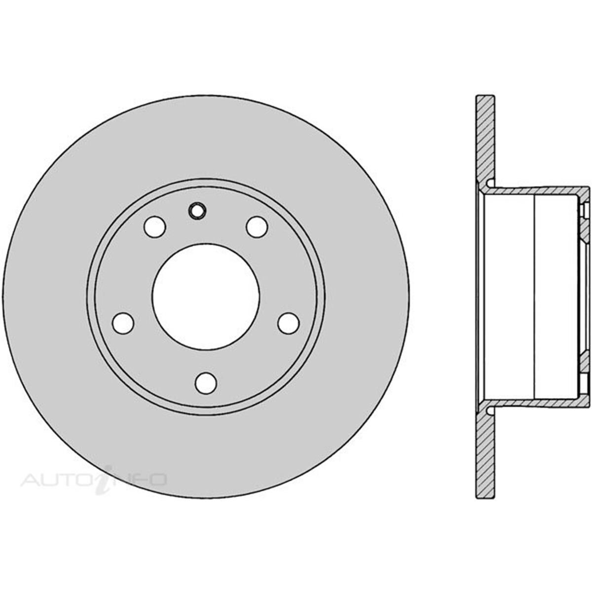IBS Brake Rotor - Single, BR377 | Supercheap Auto