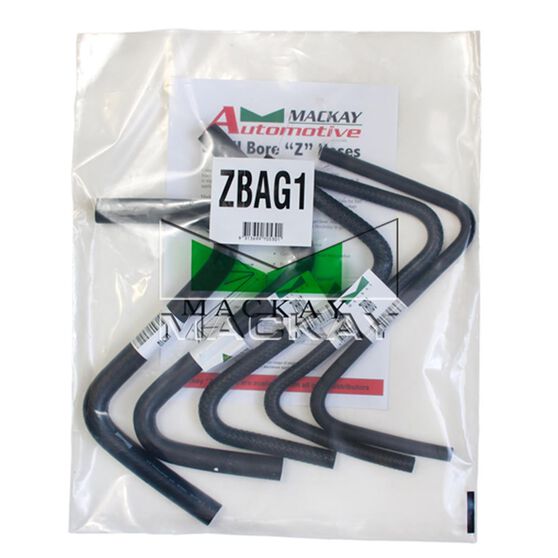 Z Hose Bends - Trade Pack - Water Applications - Sizes 6mm - 16mm (EPDM Rubber), , scaau_hi-res