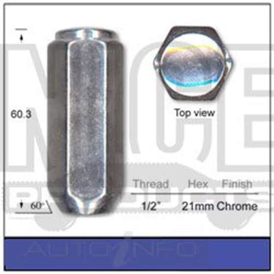 Chrome Nut, , scaau_hi-res
