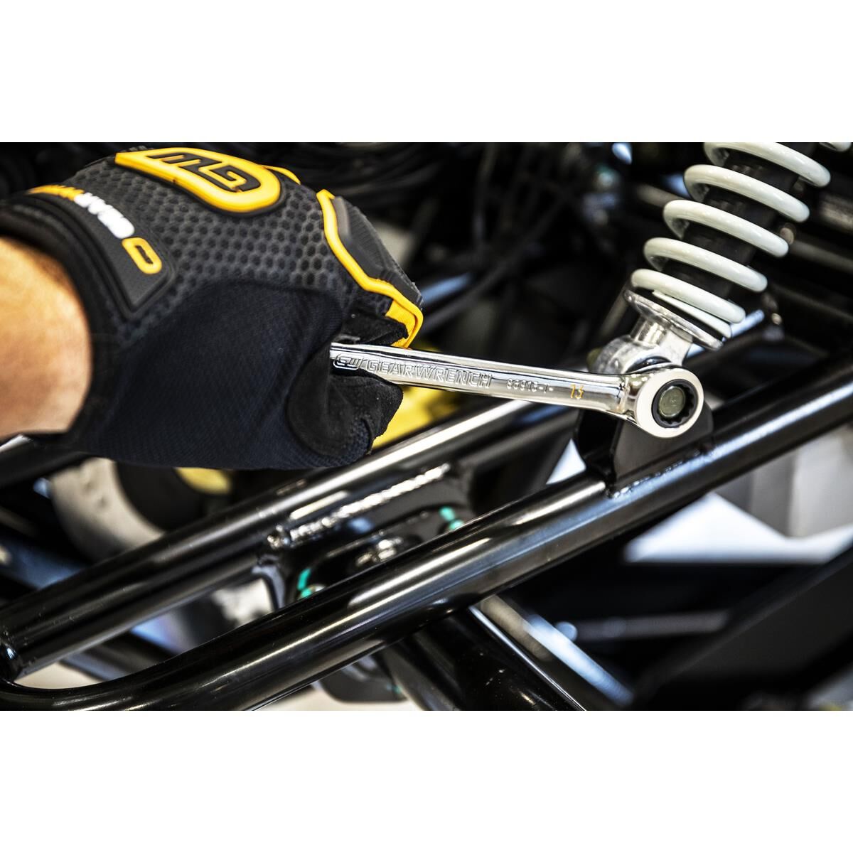 16 PIECE 90-TOOTH 12 POINT METRIC COMBINATION RATCHETING WRENCH SET, , scaau_hi-res