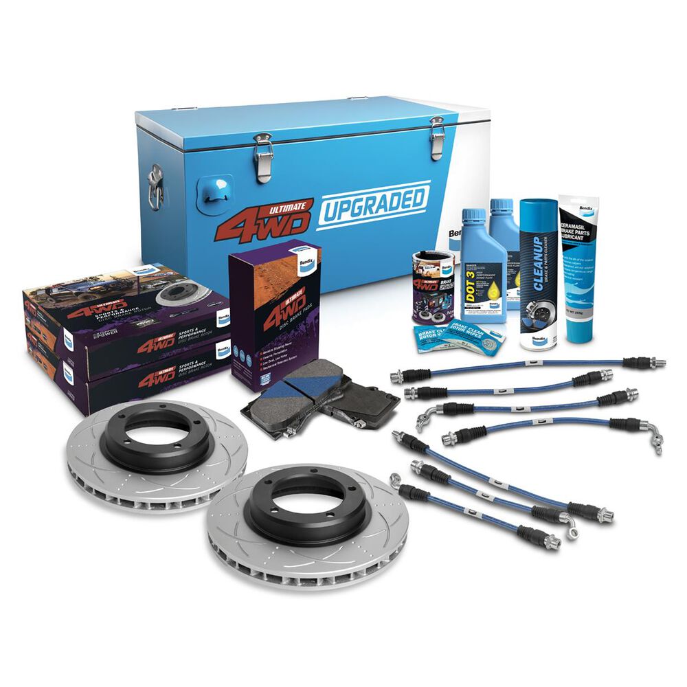 Bendix Ultimate 4WD Brake Upgrade Kit - U4WD-BUK79+2 | Supercheap Auto