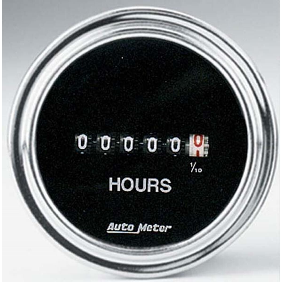 TRAD CHROME 2-1/16" HOUR METER, , scaau_hi-res