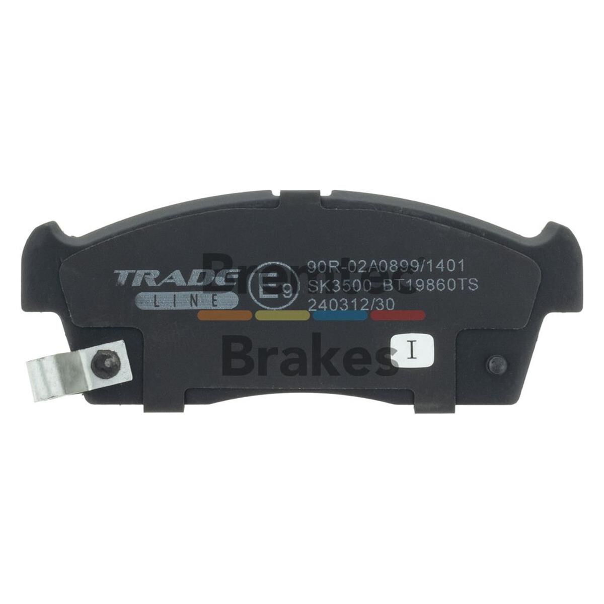TRADE-LINE CEARMIC+ BRAKE PADSSUZUKI CELERIO LF FRONT, , scaau_hi-res