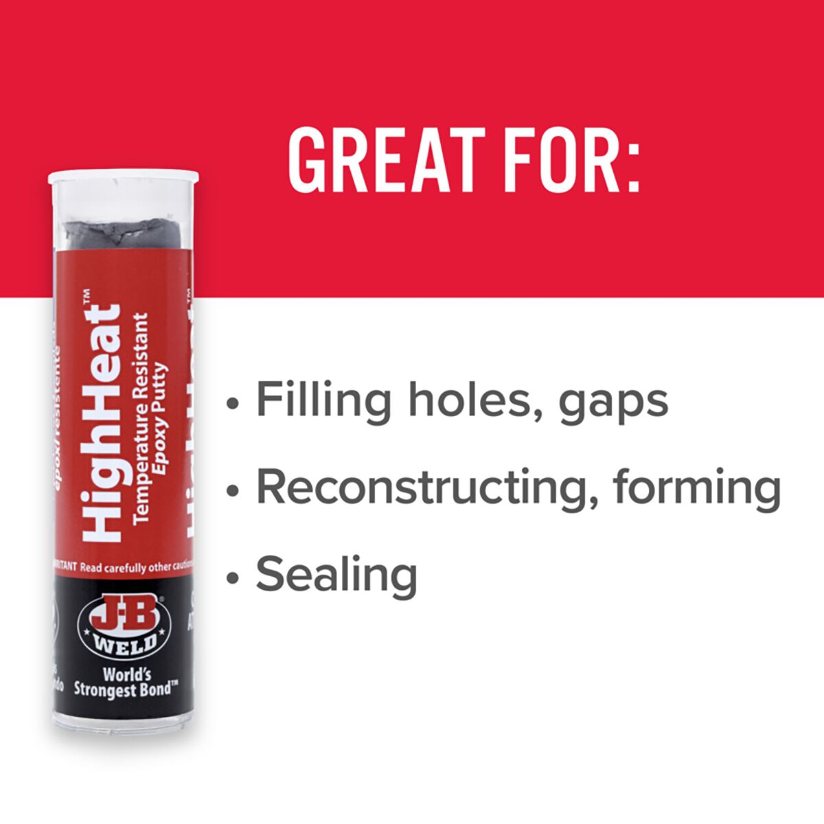 JB WELD HIGH HEAT EPOXY PUTTY STICK, , scaau_hi-res