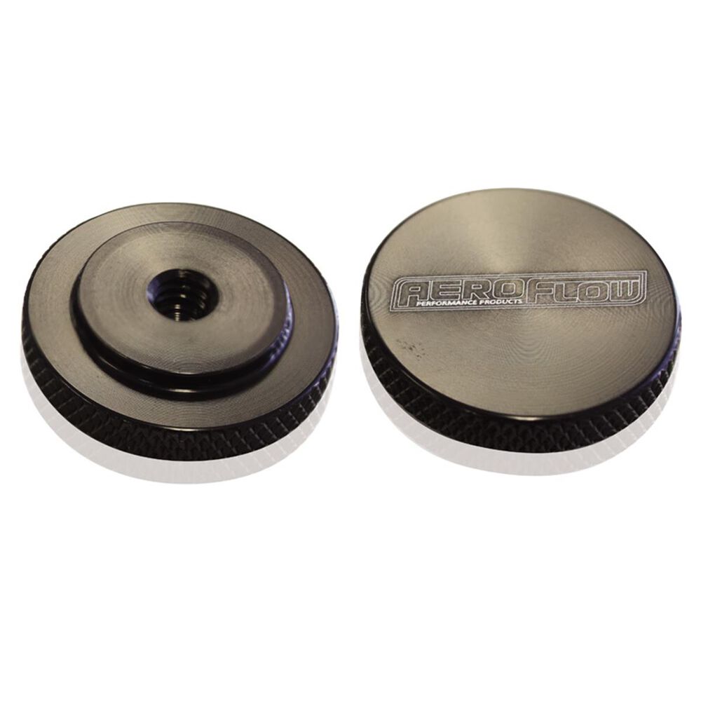 Aeroflow Black Billet Air Cleaner Nut, AF551002BLK Supercheap Auto