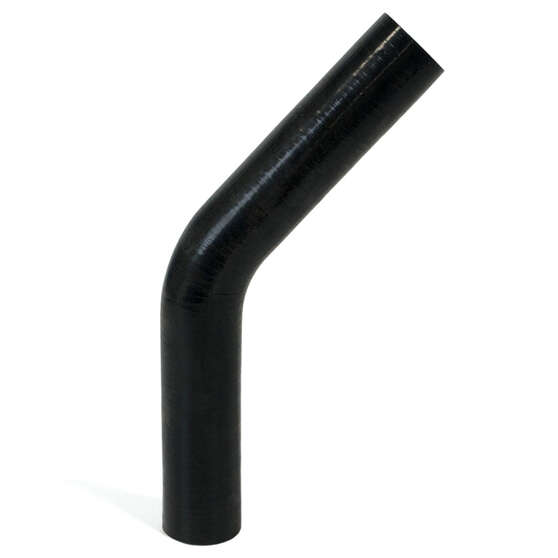 45DEG SILICONE HOSE 25 X 25MM BLK, , scaau_hi-res