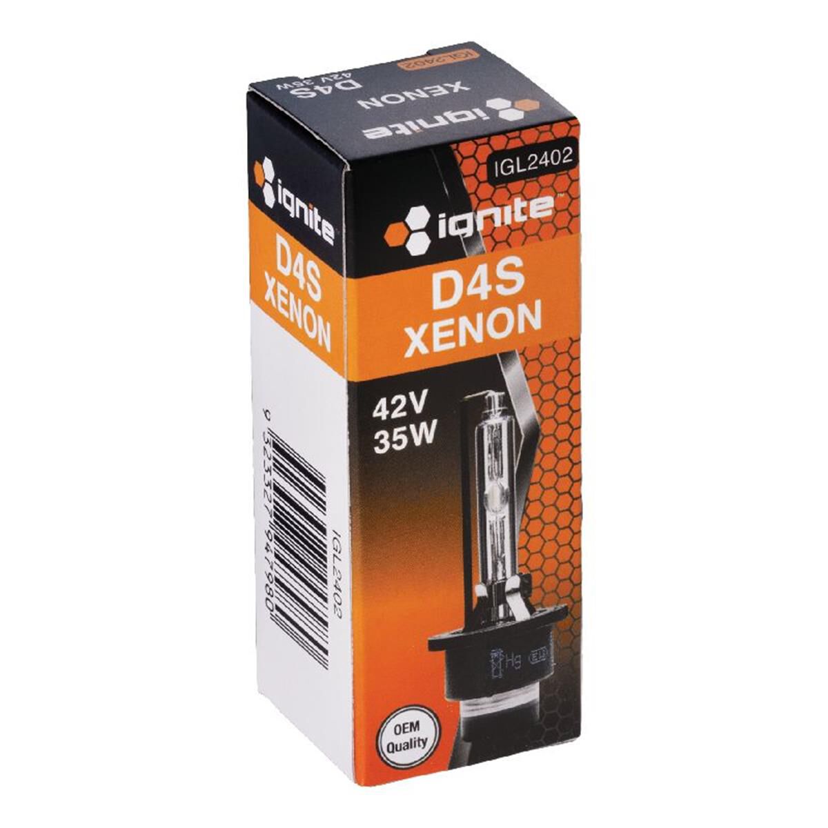 PKT1 D4S HID GLOBE 42V 35W4300K P32d-5 BASE BOX, , scaau_hi-res