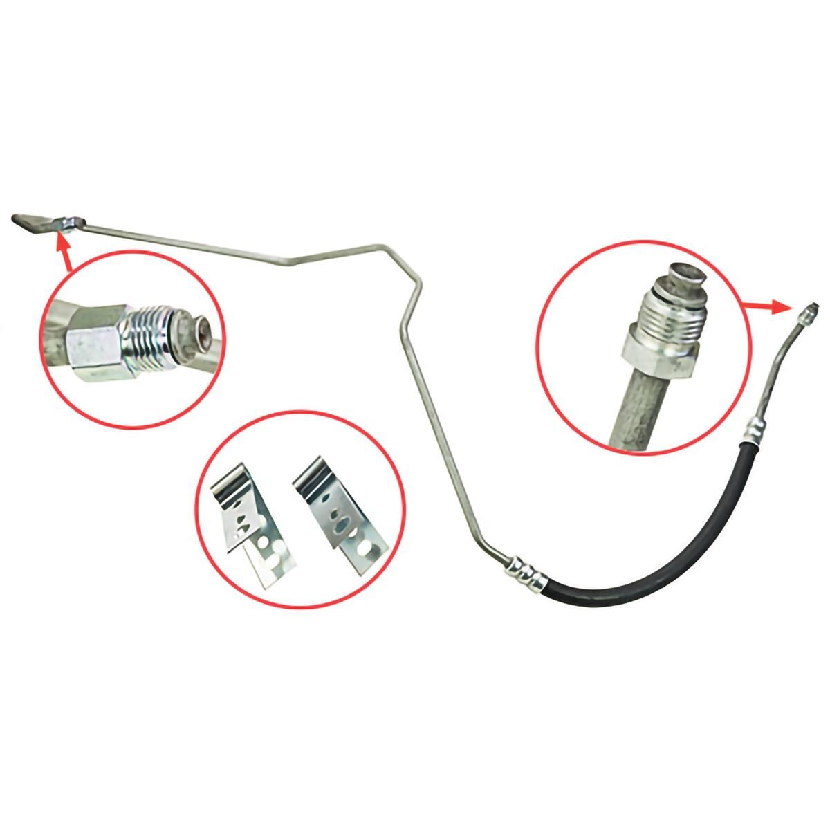 Power Steering Hose - Pressure - Adventra/Cross 6 VZ (V6), , scaau_hi-res