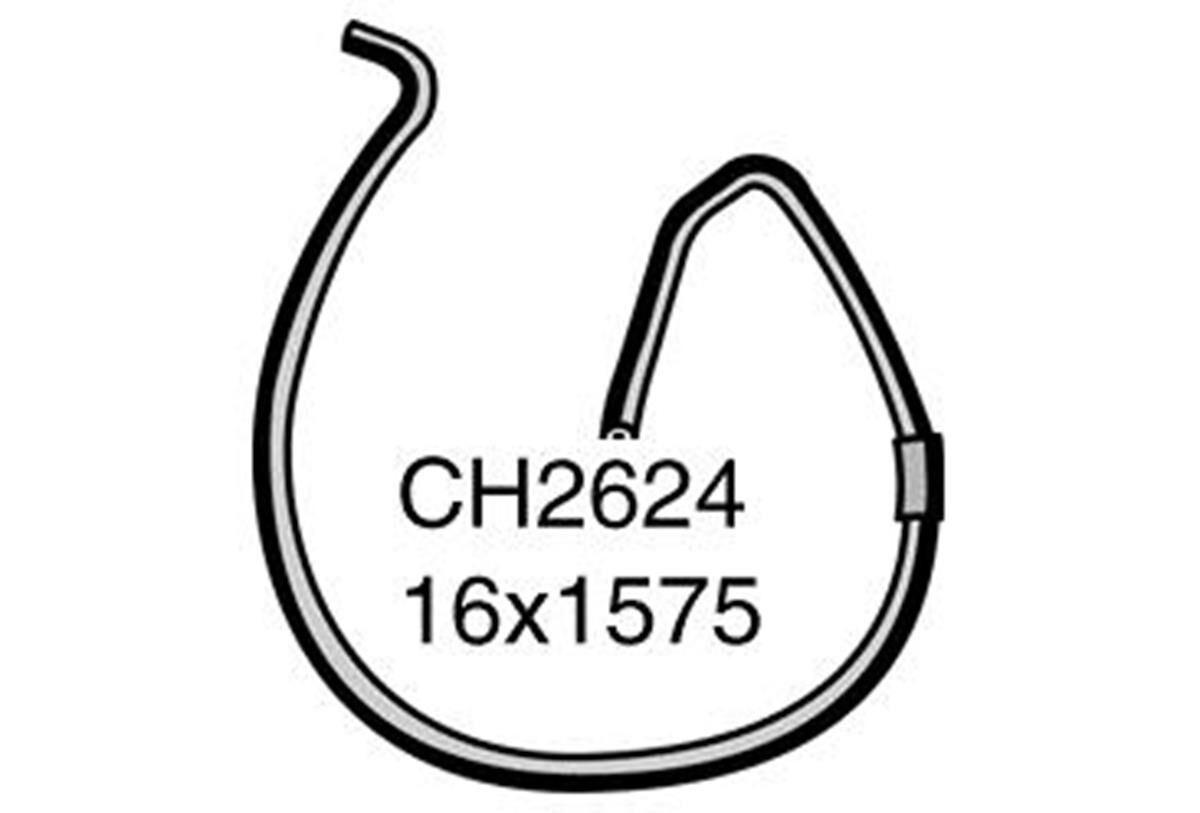 Heater Hose  - MAZDA E2000 . - 2.0L I4  PETROL - Manual & Auto, , scaau_hi-res