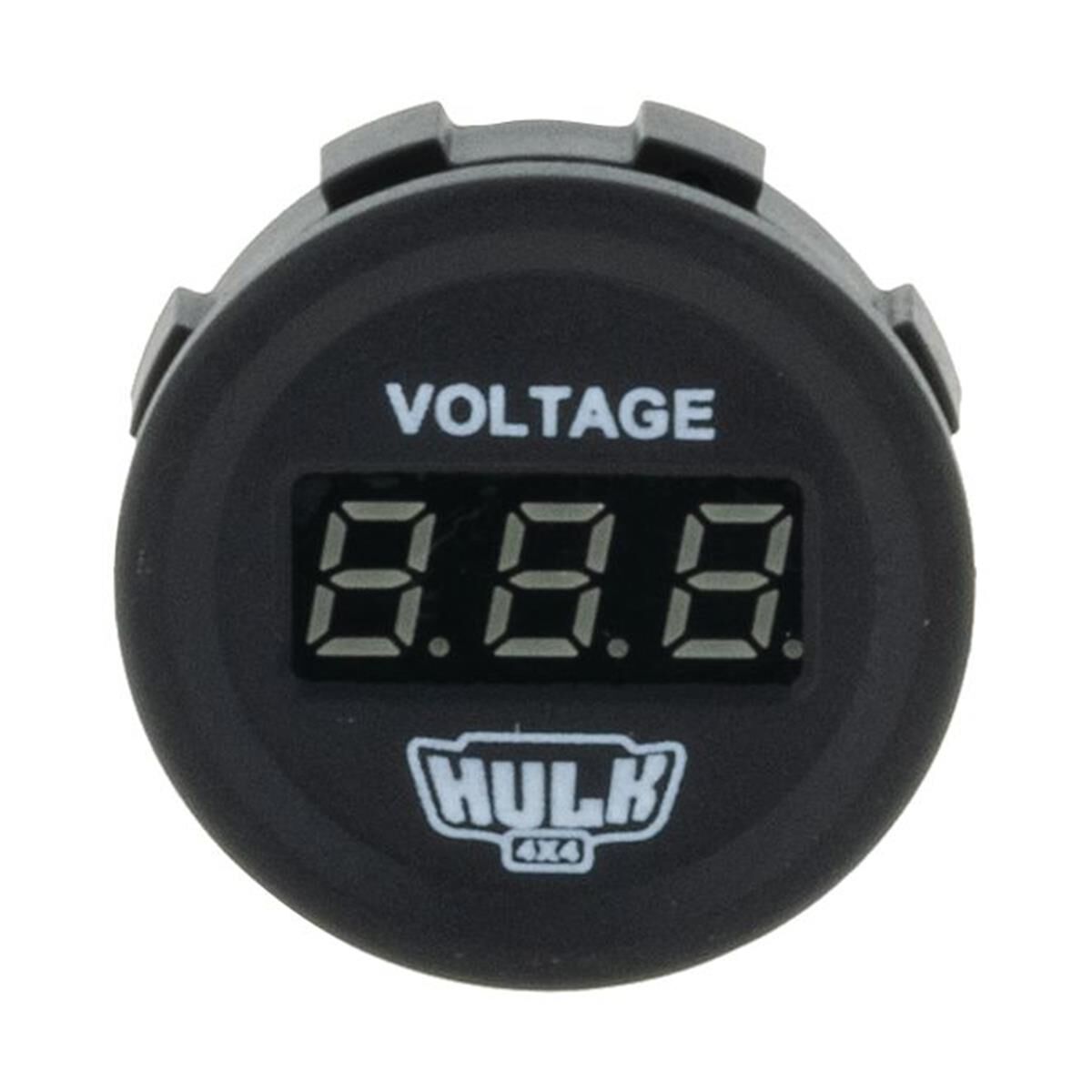 VOLTMETER 5-30v DC GREEN LED 29mm DIA, , scaau_hi-res