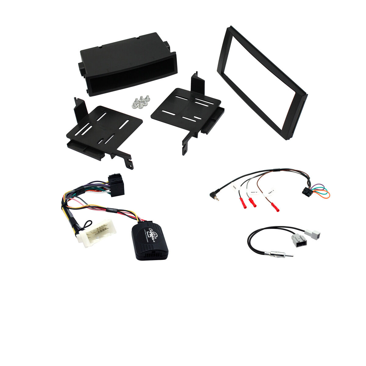 INSTALL KIT TO SUIT HYUNDAI SANTA FE CM (BLACK), , scaau_hi-res